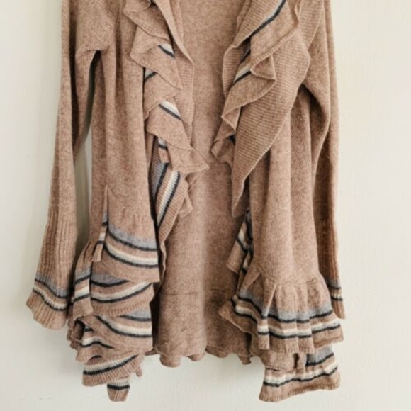 Anthropologie Sparrow Every Which Way Wool Sweater - Picture 3 of 5